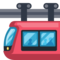 Suspension Railway emoji on Facebook